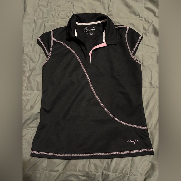 Wilson Sport Black and Pink Short Sleeve Tee - Picture 5 of 5